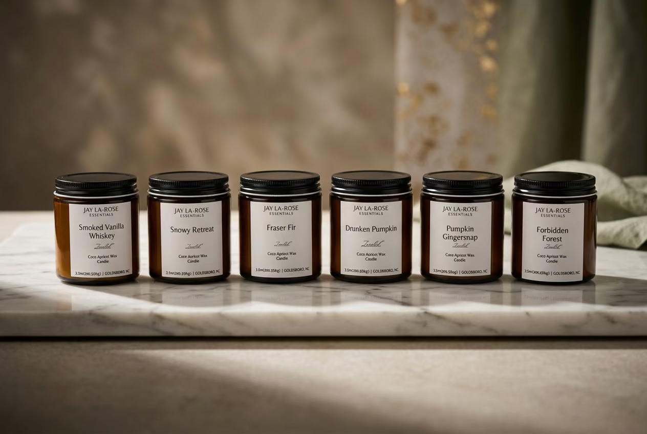 Holiday Discovery 3.5oz candle  Trio